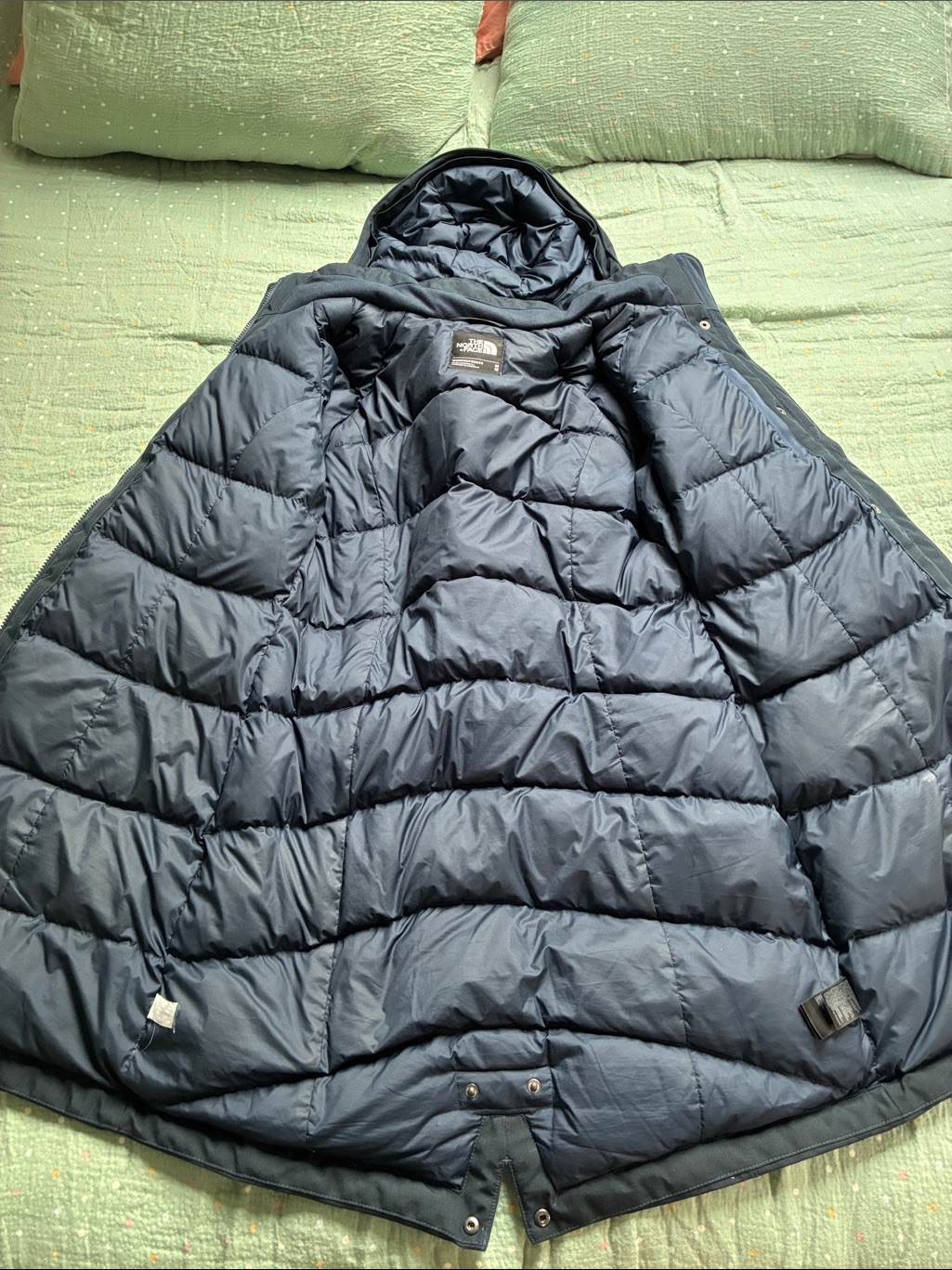 Women's North Face Navy Parka — image 2 of 7